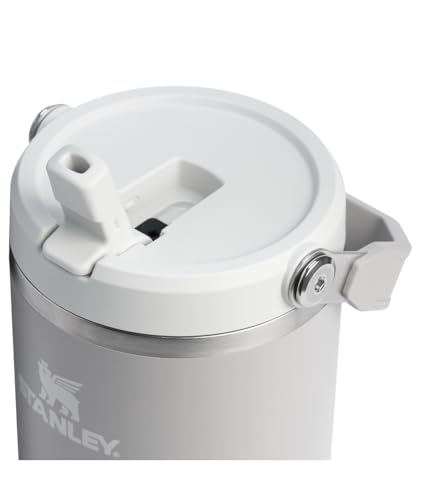Image of STANLEY IceFlow 2.0 Flip Straw Tumbler with Handle 40 oz | Twist On Lid and Flip Up Straw | Leakproof Water Bottle | Insulated Stainless Steel | BPA-Free | Ash