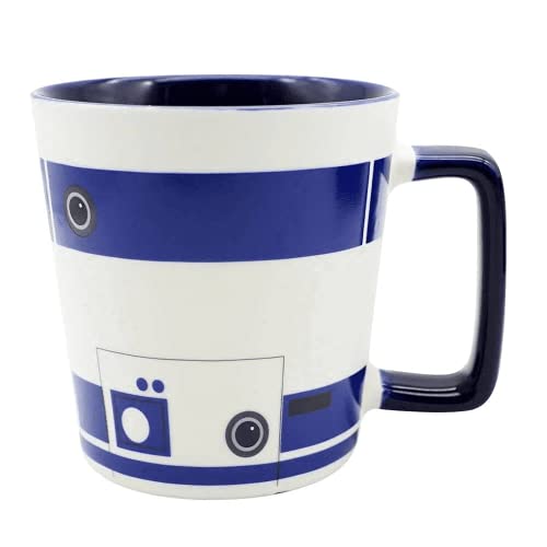 Caneca Star Wars R2D2 Porcelana 400ml Embalada Zona Criativa