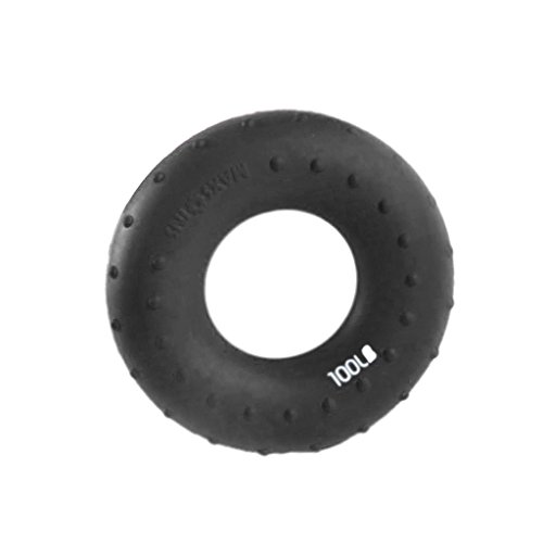 LFDecor Hand Resistance Grip Strengthener Forearm Wrist Finger Exerciser fit for Arthritis Carpal Tunnel Exercise Guitar and Rock Climbing (100)