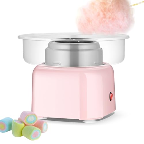 Macchina Per Zucchero Filato, Macchina Per Zucchero Filato Fai Da Te Per Uso Domestico Da 500 W, Dolci Fatti In Casa Per La Casa, Festa, Compleanno, Festival,Pink