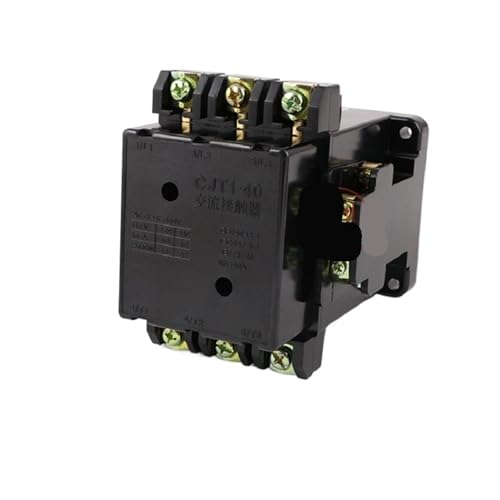 Contactor de CA CJT1-40A trifásico de alta resistencia operativa AC 220V