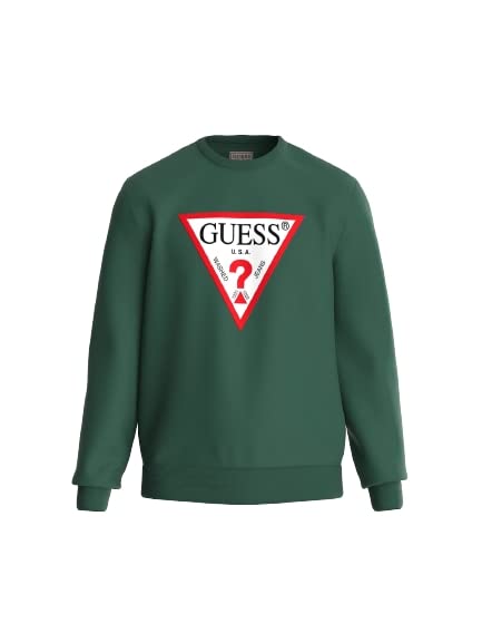Guess Felpa Logo triangolo Girocollo Maniche Lunghe Uomo M2YQ37K6ZS1-G8G5