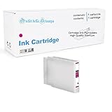 Cartuccia Compatibile con Epson C13T04B340, T04B3 Magenta Marca【 Outlet della Stampa】 compatibile con Epson WorkForce Pro WF C8100, WorkForce Pro WF C8190, WorkForce Pro WF C8690