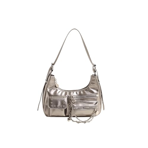 Image of CORIOS Ladies Fashion Handbag - Soft PU Leather Crossbody, Top-handle, Messenger, Medium Hobo Bag