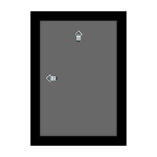 Snap 16X20 Black Wall Picture Frame With Single White Mat For 11X14 Picture #TOP4