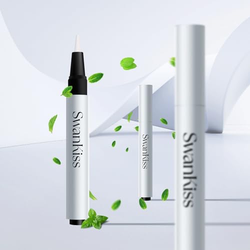 SwanKiss Teeth Whitening Gel - No Sensitive Tooth Whitener - 35% Carbamide Peroxide Whitening Pen - Day and Night Use for Whiter Teeth, Travel-Friendly for Whitening Essence Kit, 3PCS 9ml (Silver) - Image 4