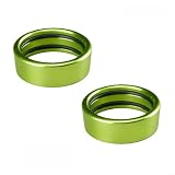 Anillo de bloqueo de manillar de metal con revestimiento de goma protector para manillares de 25,4 mm comunes en bicicletas plegables P8 y modelos equivalentes (H)