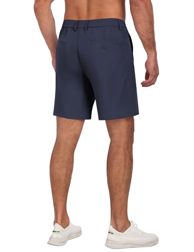COOFANDY Mens Golf Dress Shorts Lightweight 7" Hiking Shorts Casual Summer Shorts with Pockets2