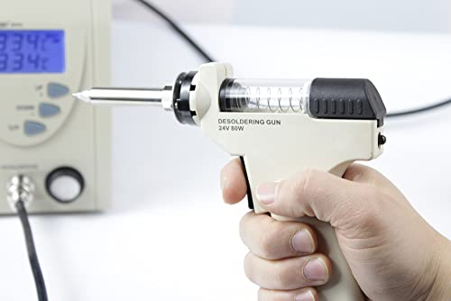 edi-tronic Digitale professionelle Entlötstation 80W ZD-915 Vakuumpumpe - digital