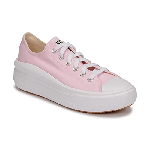 Converse Chuck Taylor All Star CTAS - Baskets plateformes montantes pour femme, rose