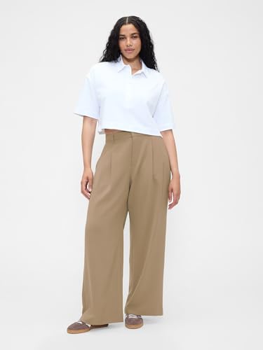 Image of GAP Women's Everyday High-Rise Wide Leg Pant