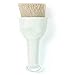 Crestware 1-Inch Round Pastry Brush, 1, Silver