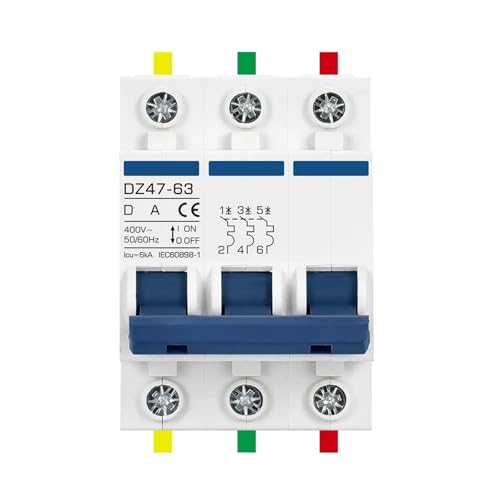 Disjoncteur de moteur triphasé 400V pour pompe à eau 25A
