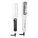 3-in-1 Steam & Oil Hair Straightener Brush – Fast Heating, Adjustable Temp, Travel-Friendly (White)