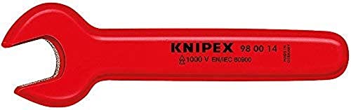 Knipex 98 00 17 Open-end wrench insulated 17mm