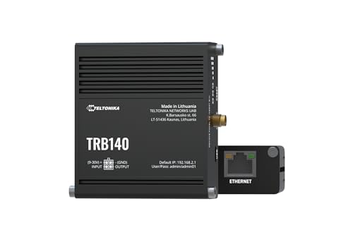 Teltonika TRB140 Industrial Ethernet to 4G LTE IoT Gateway