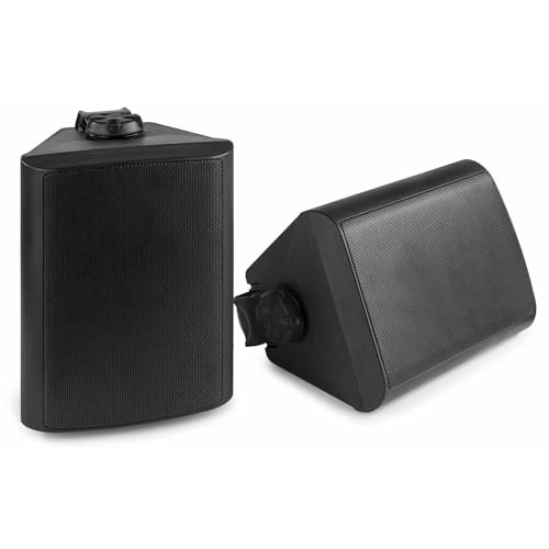 Power Dynamics Bgo50 Set Di Diffusori - Altoparlante A 2 Vie, Woofer Da 5,25", Driver Tweeter Da 3/4", Potenza Di Picco: 120 Watt, Uso Interno/Esterno