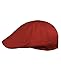 NYFASHION101 Fashionable Solid Color Unisex Cotton Duck Bill Newsboy Ivy Cap, Cherry