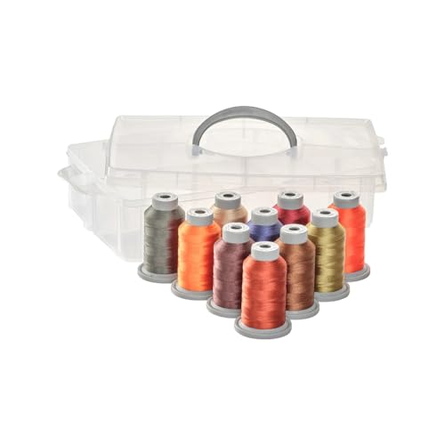 Hilo de poliéster Glide No 40-10 1000 m multicolor miniatura 1