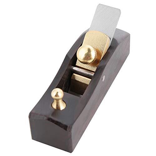 XMGJ Mini Raboteuse À Main Réglable À Fond Plat, Charpentier du Bois Rainurage, Bricolage Bois Plan De 13Mm, Rasage Manuel Cover