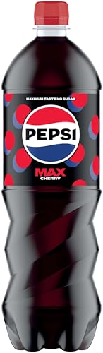 Pepsi Max Cherry No Sugar Cola Bottle 1.25L