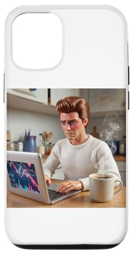 New Funny Distressed Trader Doll Male Meme �X�}�z�P�[�X iPhone 12/12 Pro �p