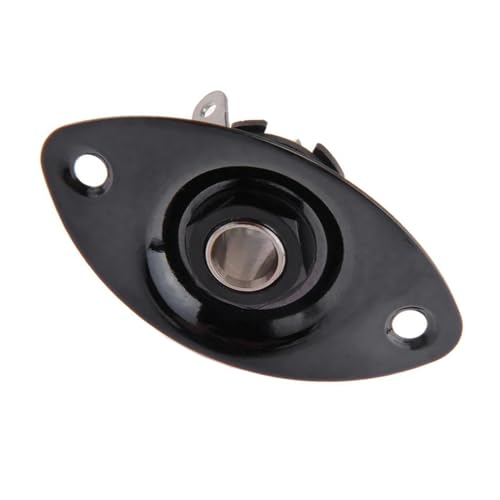 1 �N���[���ȉ~�`�o�̓W���b�N�v���[�g�W���b�N�v���[�g�\�P�b�g�ƃW���b�N For LP �M�^�[���i (Color : Black)