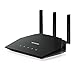 NETGEAR Nighthawk WiFi 6 Router (RAX36) – Sicherheitsfunktionen, Wireless-Geschwindigkeit AX3000 mit 3 Gbit/s – Gigabit-Internet-Router mit Dualband – deckt 2.000 sqm ab. 25 Geräte: VPN