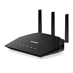NETGEAR Nighthawk WiFi 6 Router (RAX36) – Router Only, AX3000 3 Gbps Wireless Speed – Dual-Band Gigabit Internet – Covers 2,000 sq. ft., 25 Devices – Built-in VPN, USB 3.0, Gaming