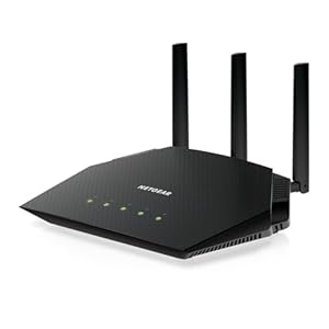 NETGEAR Nighthawk WiFi 6 Router (RAX36) – Security Features, AX3000 3 Gbps Wireless Speed – Dual-Band Gigabit Internet Router – Covers 2,000 sq. ft., 25 Devices – Built-in VPN, USB 3.0, Gaming