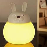 【Lange Beleuchtungszeit】:Die Touch Lampe mit dem eingebaute 1200mAH Lithium-Batterie, den man durch ein Mitgeliefertes Kabel leicht über USB laden kann. Wenn voll Strom,das licht 5 Stunden Dauerbetrieb bei maximaler Helligkeit und 200 Stunden bei niedrige Helligkeit kann, energiesparend und umweltfreundlich.