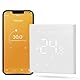 MIUCDA Smart Thermostat Fussbodenheizung Wasser, Tuya WiFi Heizungsthermostat Smart Digital Raumthermostat Kompatibel mit Alexa, Google Home