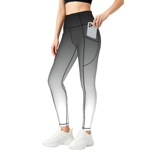 Pantalones de yoga holgados degradados para mujer leggings de descanso