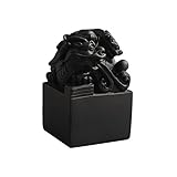 TLTDSMY Ornaments Desktop Modern Retro Jade Seal Paperweight Decorative Ornaments Indoor Study Living Room Book Desktop Creative Decoration Decorative Statue