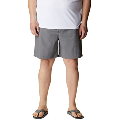 Columbia Mens Pfg Backcast Iii Water Short, City Grey, 3X Regular #TOP5