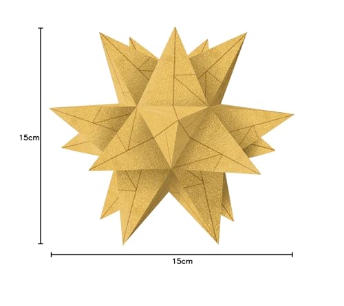 Papier effet métallique Ursus Aurelio pour déco de Noël dorée