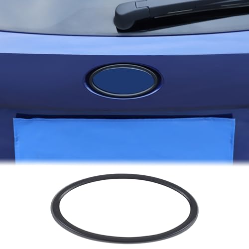 Image of Aunginsy Rear Tailgate Emblem Cover Trim Compatible with Subaru Crosstrek GU 2024 2025 Car Trunk Emblem Badge Logo Cover Center Logo Decorative Circle Ring Protection Cover ABS Exterior Accessories