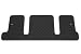 Premium All Weather 3rd Row Floor Mats 2009-2013 Chevrolet Traverse 19170738