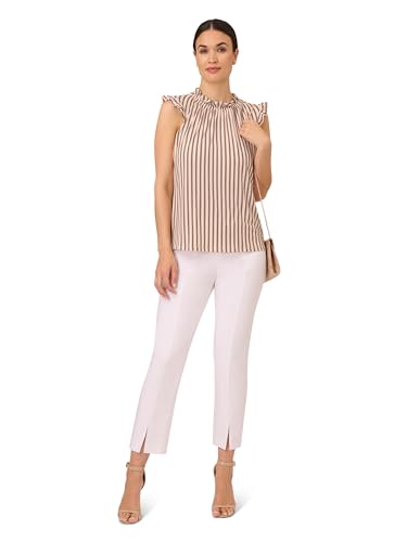 Image of Adrianna Papell Women's Ruffle Mock Neck Tank