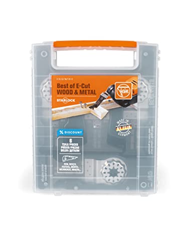 FEIN Multitool Saw Blade Best of E-Cut SL Starlock Plunge-Cut Saw Blades Oscillating Quick Release Saw Blades For Metal & Wood Suitable For Ryobi, Milwaukee, Bosch, Dewalt, Rockwell, Makita and More 8 FEIN Multitool Saw Blade Best of E-Cut SL Starlock Plunge-Cut Saw Blades Oscillating Quick Release Saw Blades For Metal & Wood Suitable For Ryobi, Milwaukee, Bosch, Dewalt, Rockwell, Makita and More - Image 8