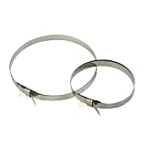 Boot Clamp Kit Includes Stainless Steel 10X Short Bands...