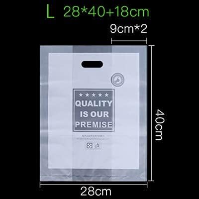 Gift Wrapping Plastic Bags Candy and Sweets Boxes Packaging Transparent Bag Christmas Wedding Party Favor Bag (L 50PCS3)