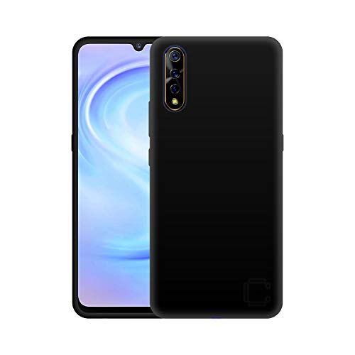 Image of Case Creation Compatible with Google Pixel 4A Back case, Google Pixel 4A Slim Flexible Smart Look case with 360 Camera All Angle Protection (Pure Black)