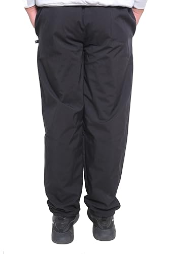 Image of Men's Regular Fit Track Pant with Convenient Side Zipper Pockets