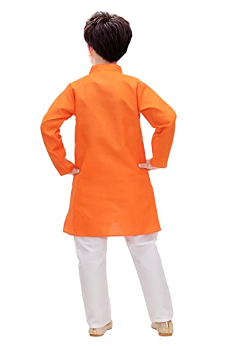 Image of KGN Boys Cotton Blend Regular Solid-Punjabi /Kurta Pajama Set | KGN07 |
