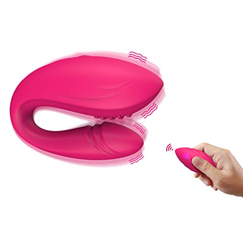 Masseur Électrique et Sans Fil, Masseur Portatif, 2 Moteurs et 12 Modes de Massage, Rechargeable sur USB, 100% Étanche