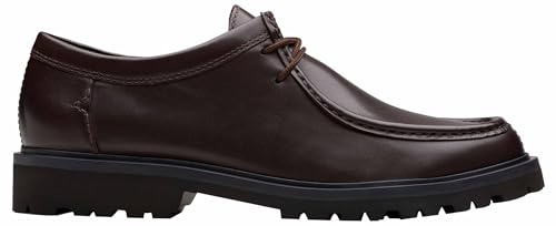 Clarks Homme Berwick Seam, Cuir Marron, 45 EU