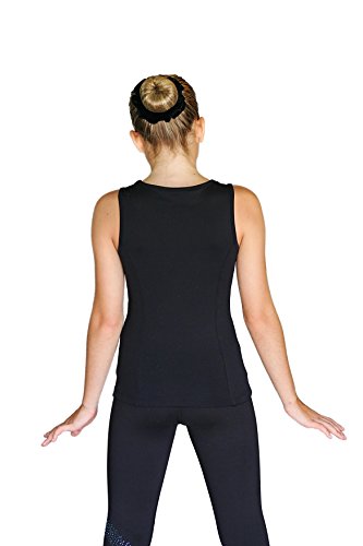 ChloeNoel T04 V-Neck Princess Seam Sleeveless Top2