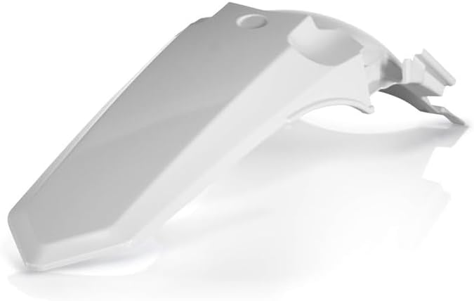 Acerbis Rear Fender White Compatible with Yamaha YZ125/250 2015-2021/YZ125X 2020-2022/YZ250X 2016-2022 - 2403000002