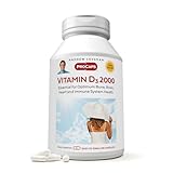 ANDREW LESSMAN Vitamin D3 2000 IU 180 Capsules - High Potency, Essential for Calcium Absorption, Supports Bone Health, Healthy Muscle Function, Immune System, More. Small Easy to Swallow Capsules